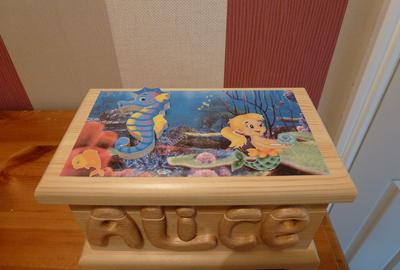 Sea and fish themed boxes