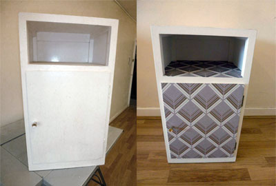 Cabinet - geometric design