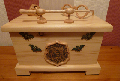 Ink Bottle with spillage - 'Wizard' themed box