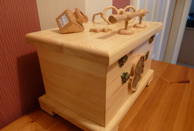 Ink Bottle with spillage - 'Wizard' themed box