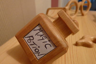 Ink Bottle with spillage - 'Wizard' themed box