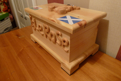 Welsh and Scottish Teddy Bear themed box