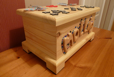 The 'Bling and Butterflies' themed box