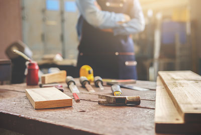 Clean and tidy workplace