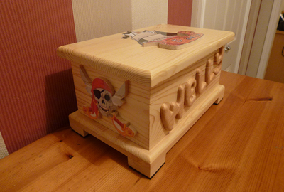 Welly's 'pirate' themed box