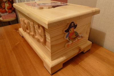 Welly's 'pirate' themed box