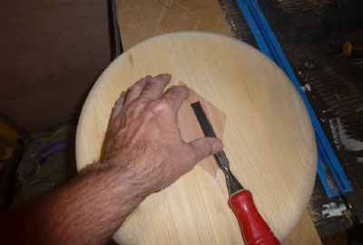 Working with chisels